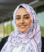 Grad student Sarah Alnahari