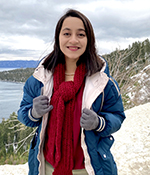 Mechanical engineering female grad student