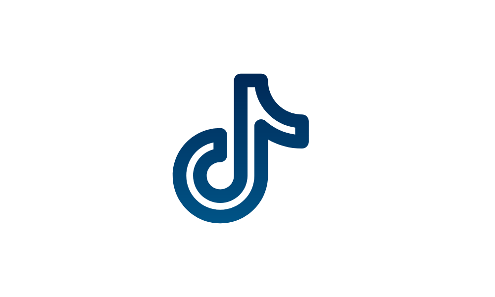 Tiktok logo icon.
