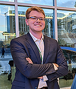 Ph.D. student Samuel Erickson