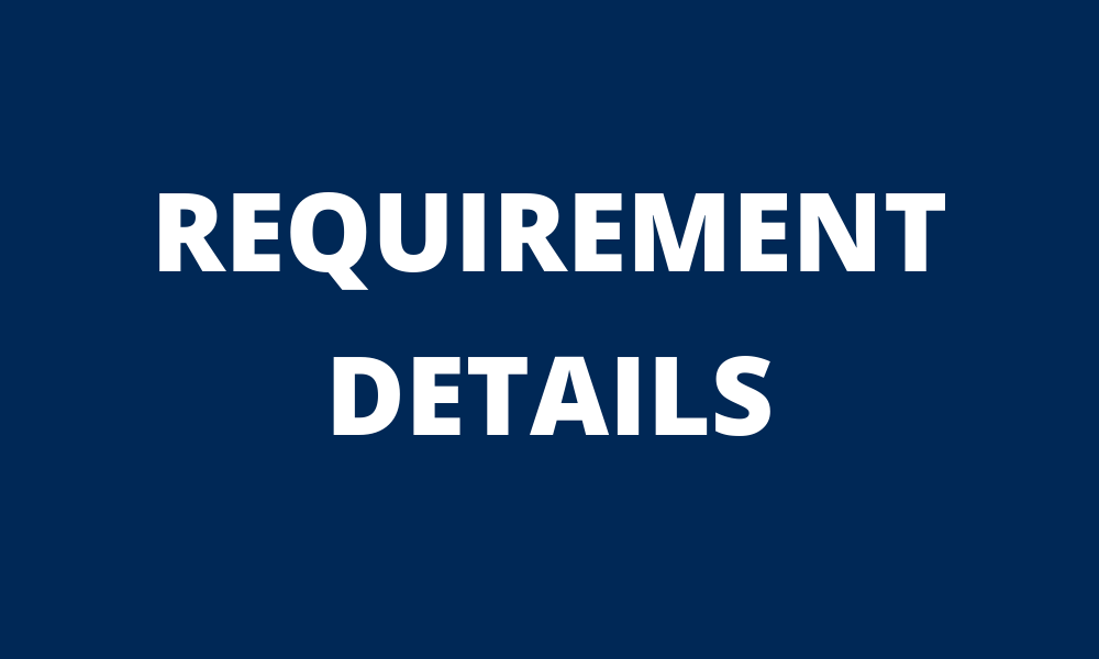 Requirement details