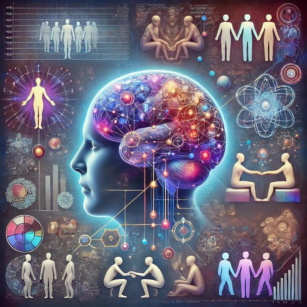 AI generated image of the mind and body