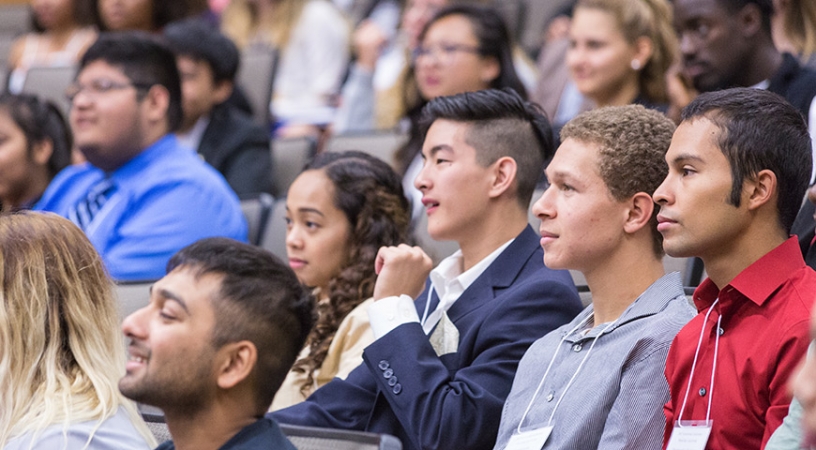 About 300 undergraduate and graduate students participated in the 2017 Leadership Conference.